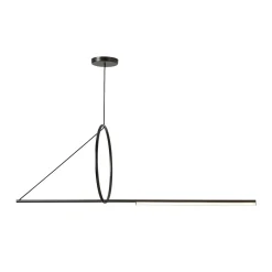 Cercle et trait lampe suspendue