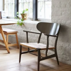 CH22 Lounge chair Limited Edition - Slate Brown (Outlet)