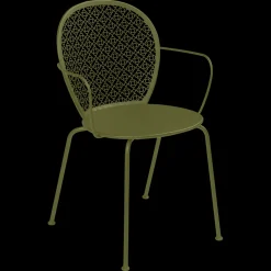 Chaise avec accoudoirs Lorette x2