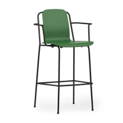 Chaise de bar avec accoudoirs Studio