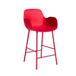 Chaise de bar Form avec accoudoirs