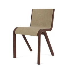 Chaise de salle à manger Ready - Front Upholstered Chêne teinté rouge