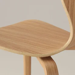 Chaise Ears avec Pieds en bois