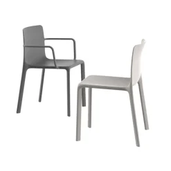 Chaise Kes avec accoudoirs - Lot de 4