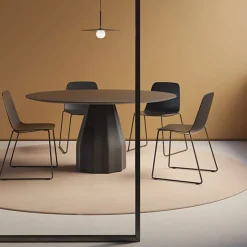 Chaise Maarten Plastic base luge Quickship - Lot de 4