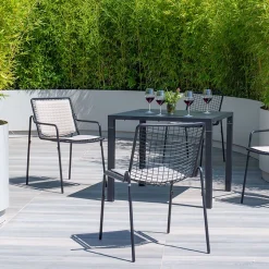 Chaise Rio R50 avec accoudoirs (lot de 4)