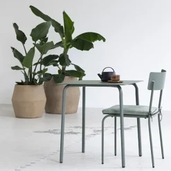 Chaises avec accoudoirs August - Lot de 2