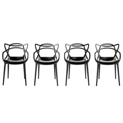 Chaises Masters (lot de 4)