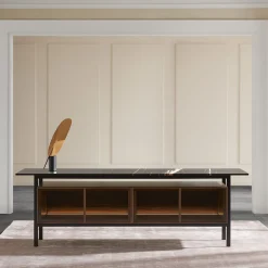 Chicago meuble de rangement portes en verre