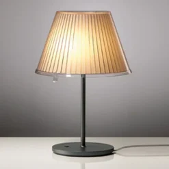 Choose lampe à poser parchemin