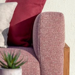 CleoSoft/ wood canapé 3 places