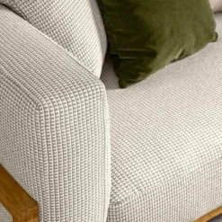 CleoSoft/ wood canapé 3 places