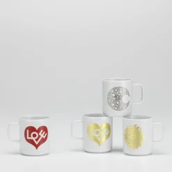Coffee Mug - Love Heart (Lot de 2)