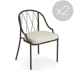 Como chaise (Lot de 2)
