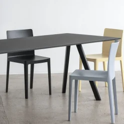 Copenhague table CPH30 - Pied chêne noir- 250x90