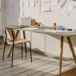 Copenhague table CPH30 - Pied chêne laqué - 300x120