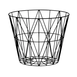 Corbeille wire noir