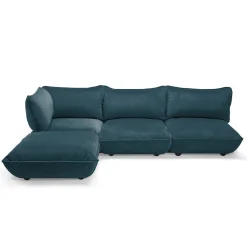 Corner sofa Sumo - Velvet recyclé