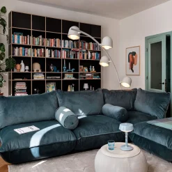 Corner sofa Sumo - Velvet recyclé