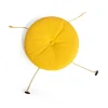 Coussin d’assise pour chaise et fauteuil Toni - Jaune soleil
