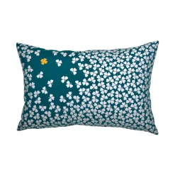 Coussin trèfle 68 x 44 cm