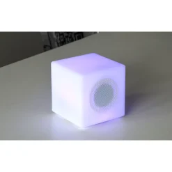Cube LED Small Sans Fil / Enceinte Bluetooth (Outlet)