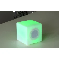Cube LED Small Sans Fil / Enceinte Bluetooth (Outlet)