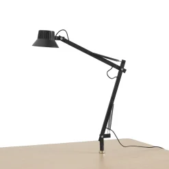 Dedicate lampe de table avec étau noir