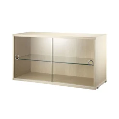 Display Cabinet With Sliding Glass Doors