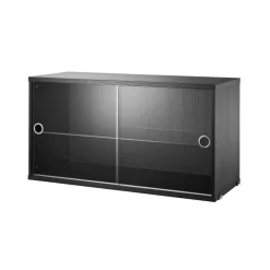 Display Cabinet With Sliding Glass Doors