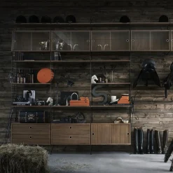 Display Cabinet With Sliding Glass Doors