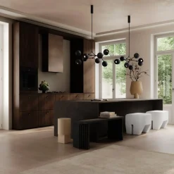 Drop chandelier globe