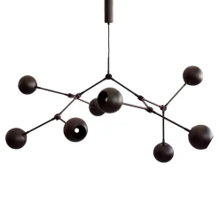 Drop chandelier globe
