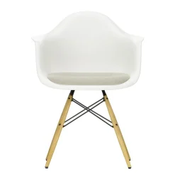 Eames Armchair DAW RE avec assise Rembourrée