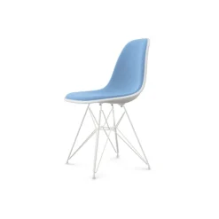 Eames Chaise DSR blanche - bleu/ivoire Hopsak