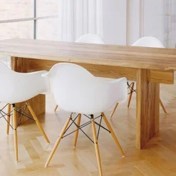 Eames Fauteuil DAW - Blanc (lot de 4)