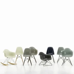 Eames fauteuil fiberglass DAW