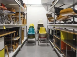 Eames Fiberglass Side Chair DSR Turquoise - Édition limitée