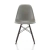 Eames Fiberglass Side Chair DSW - Pieds Érable foncé - Gris clair (Outlet)