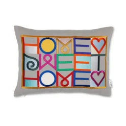 Embroidered Pillow (Home Sweet Home)