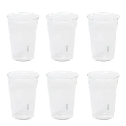 Estetico Quotidiano Verre à Eau (Lot de 6)