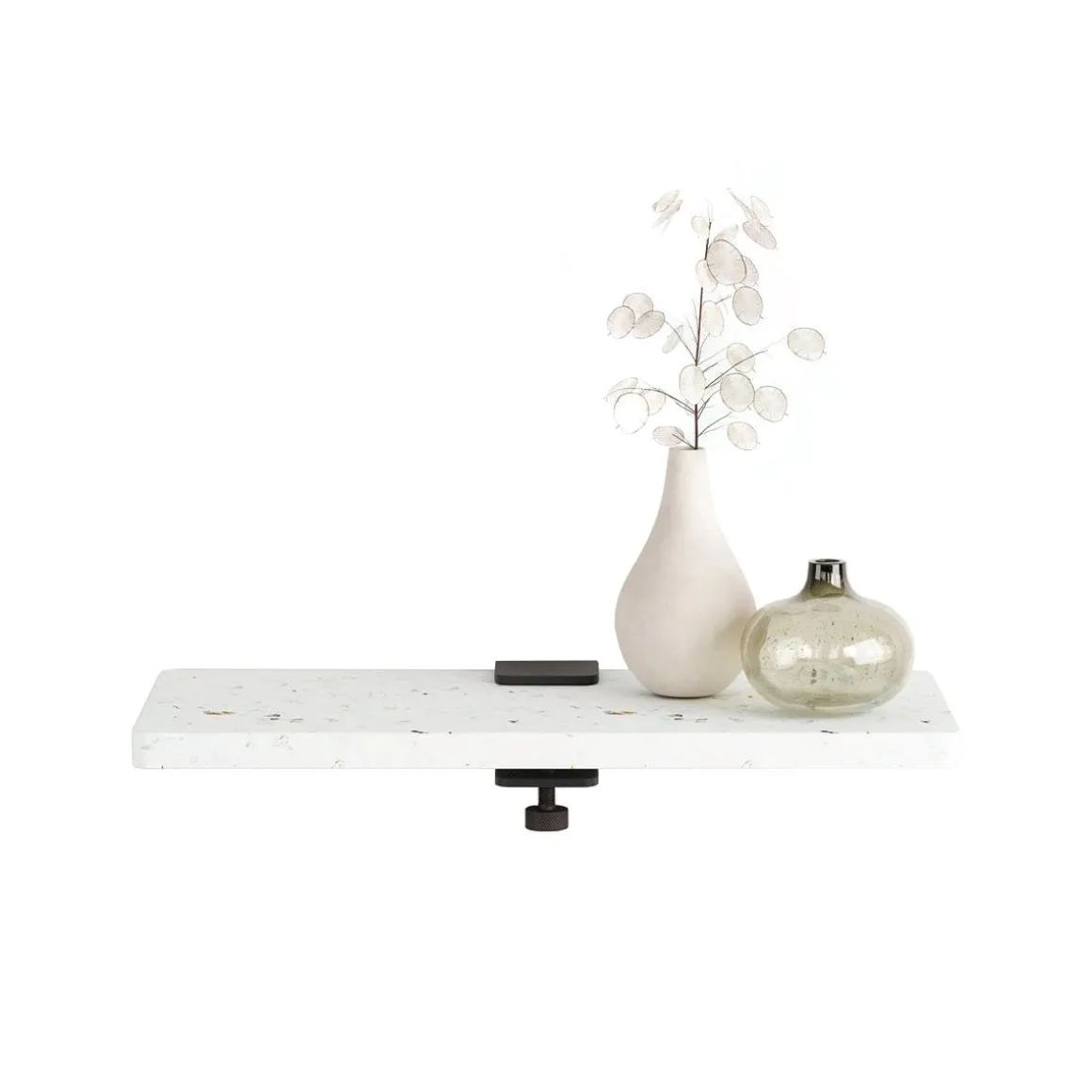 Etagère murale en plastique recyclé blanc Venezia