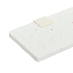 Etagère murale en plastique recyclé blanc Venezia