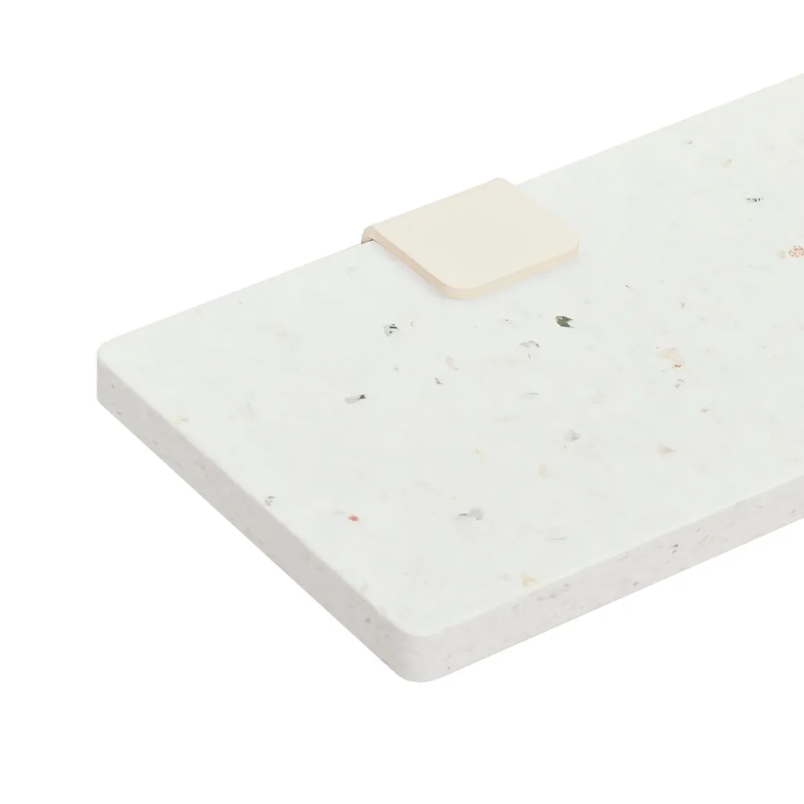 Etagère murale en plastique recyclé blanc Venezia