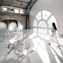 Fallen chandelier XXL