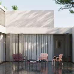 Fauteuil bas de jardin Week-end - Lot de 2