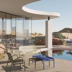 Fauteuil bas de jardin Week-end - Lot de 2