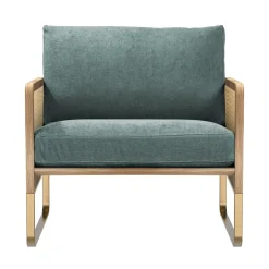 Fauteuil cannage bois naturel