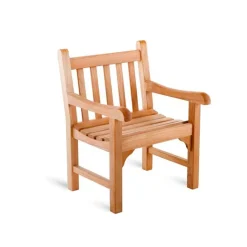 Fauteuil Chelsea en teck