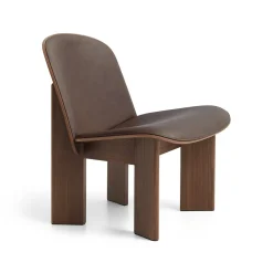 Fauteuil Chisel rembourré - Cuir
